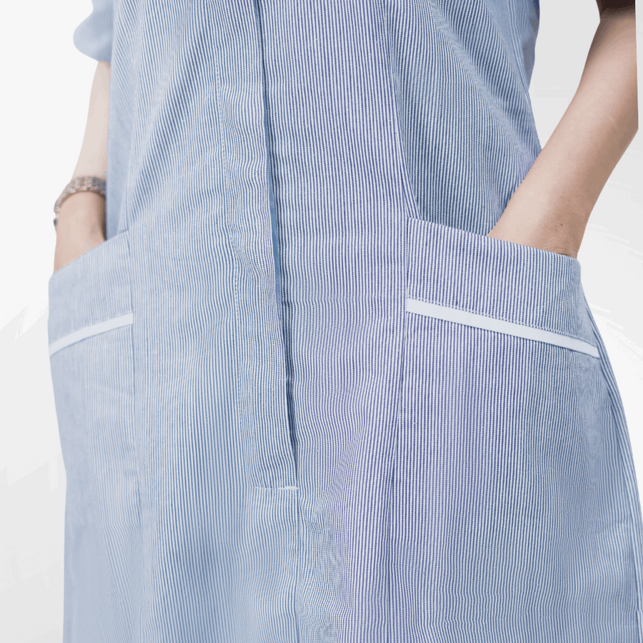 striped-nursing-dress