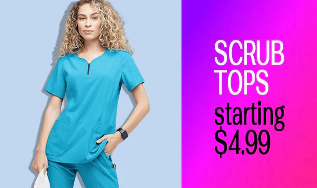 SCRUB TOPS