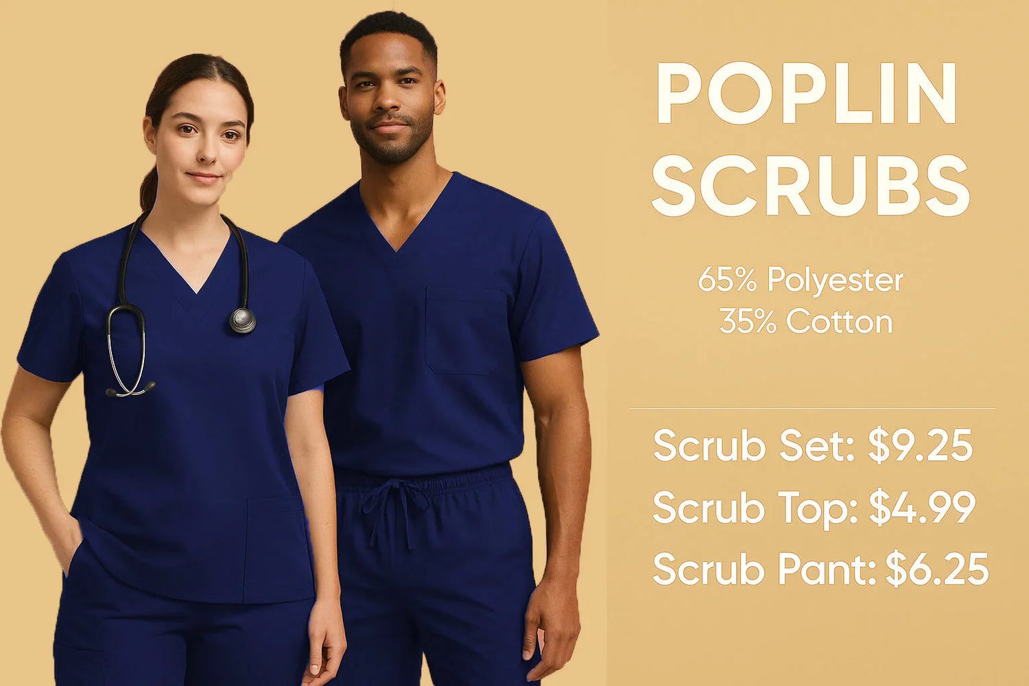 POPLIN SCRUBS