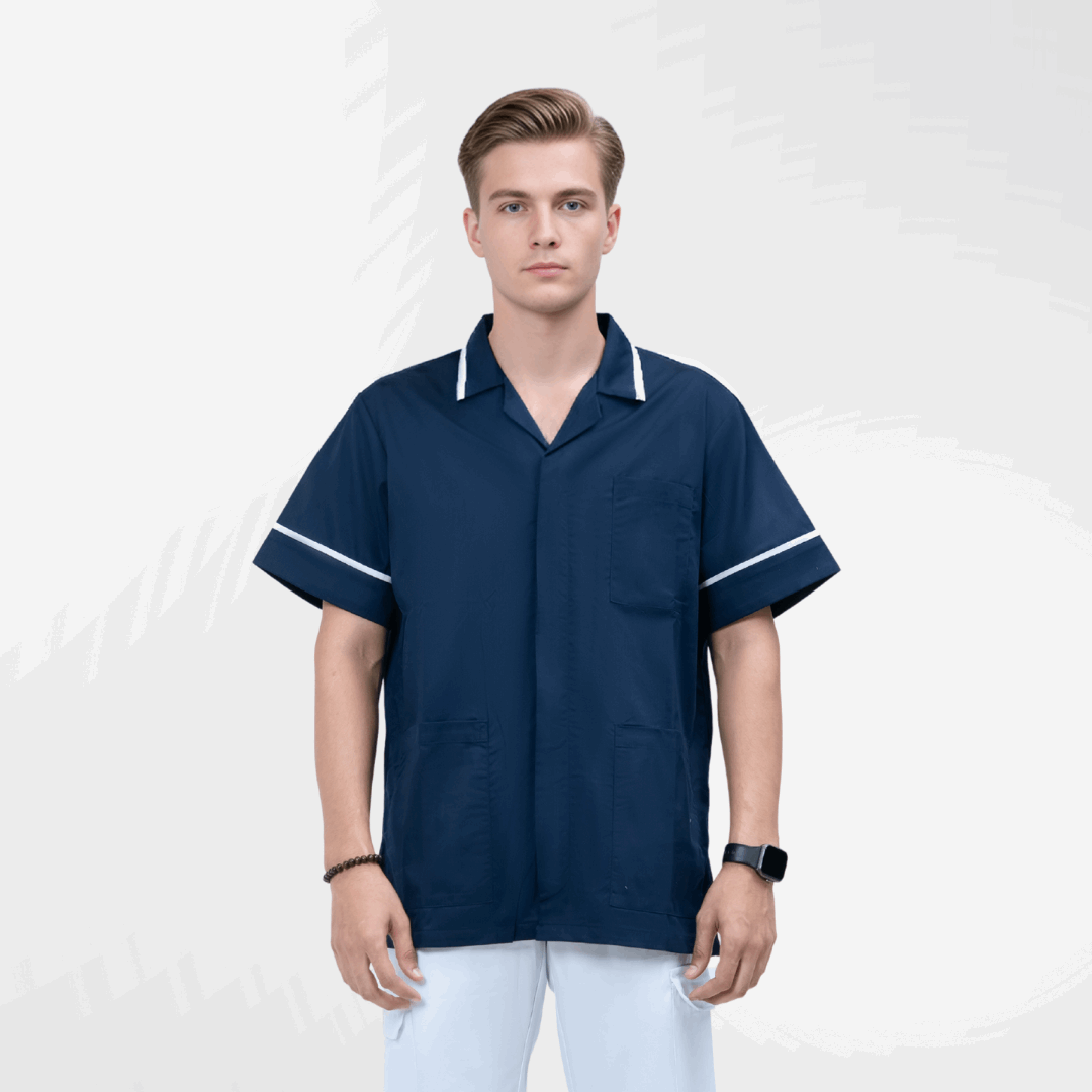 navy-blue-scrub-top