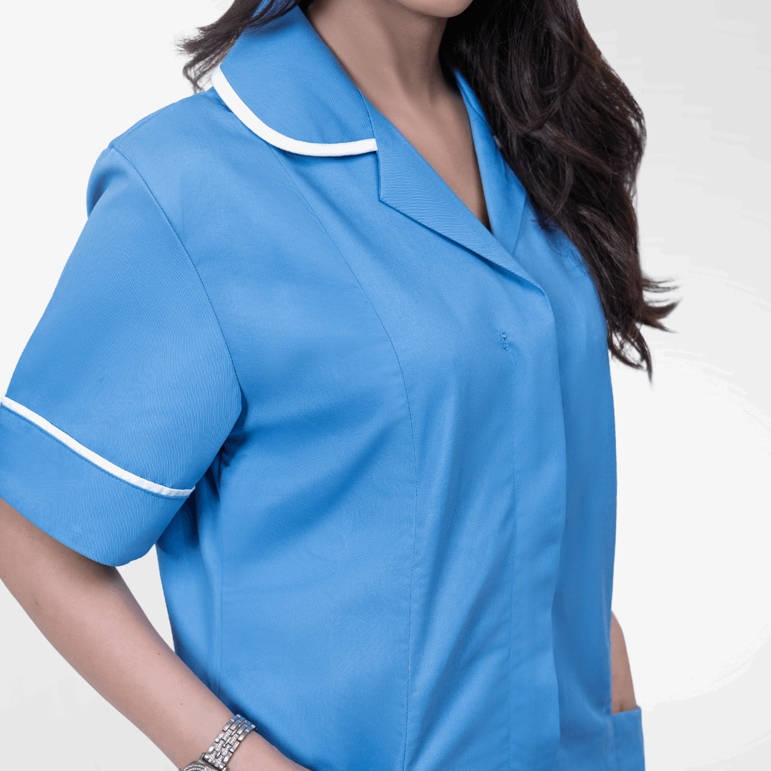 blue-long-nurse-dress
