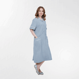 striped-nursing-dress