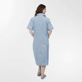 striped-nursing-dress