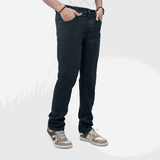 black-denim-pants