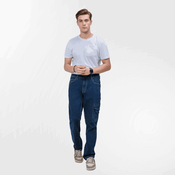 Men’s Blue Denim Work Jeans