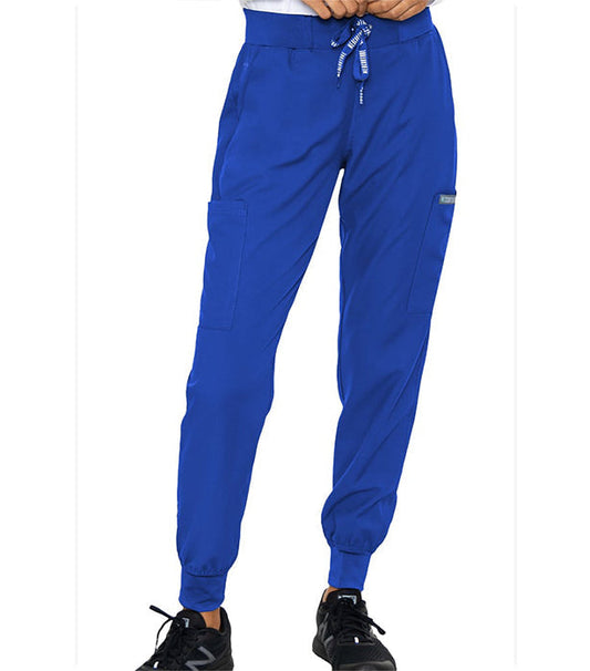 Stretch Unisex 6-Pockets Jogger Scrub Pant (2 Side 2 Back & 2 Cargo Pockets)