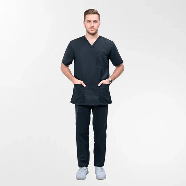 Unisex Nursing Scrub Set – Half Sleeve