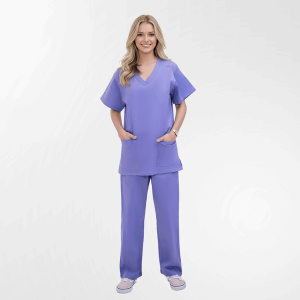 Women’s Scrub Set – Comfort Fit Top & Pants