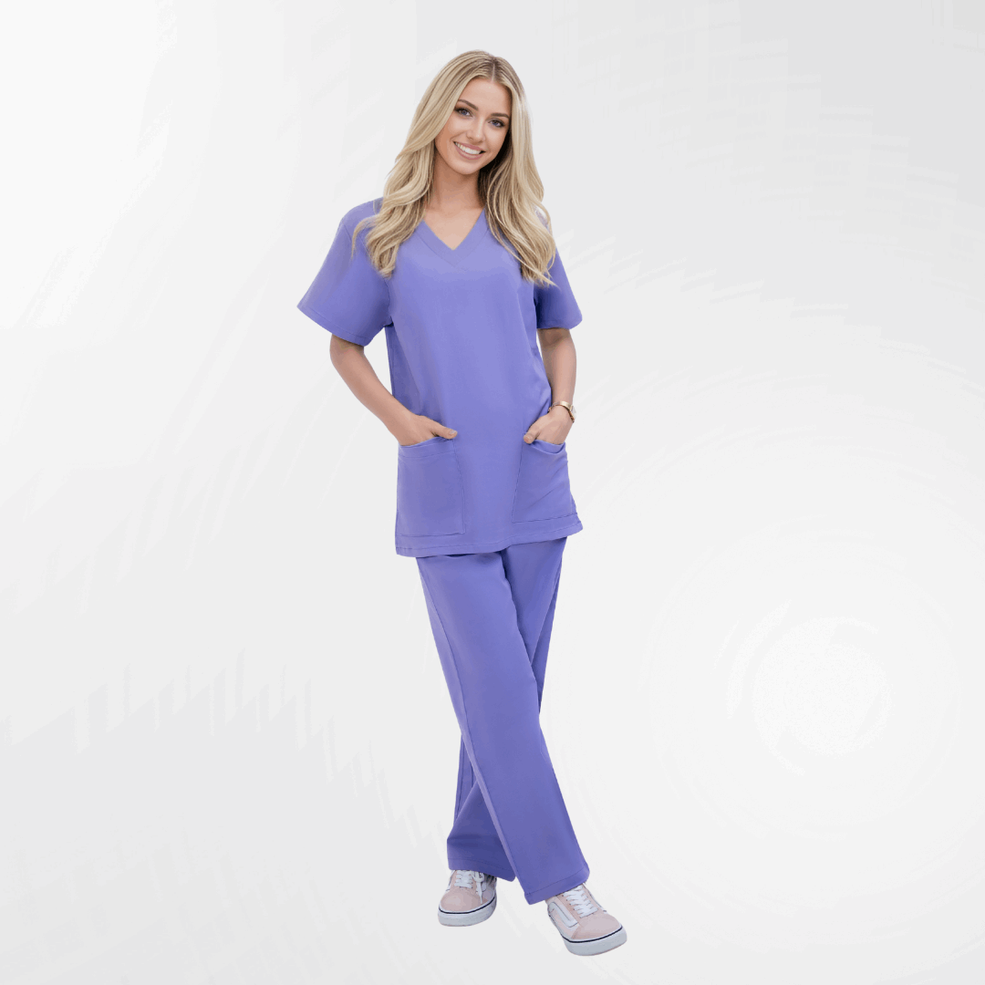 purple-hospital-uniforms