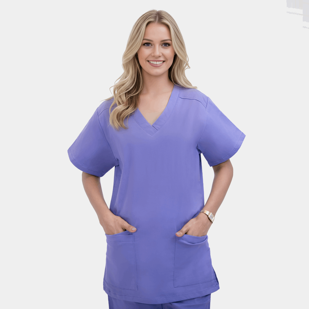 purple-hospital-uniforms