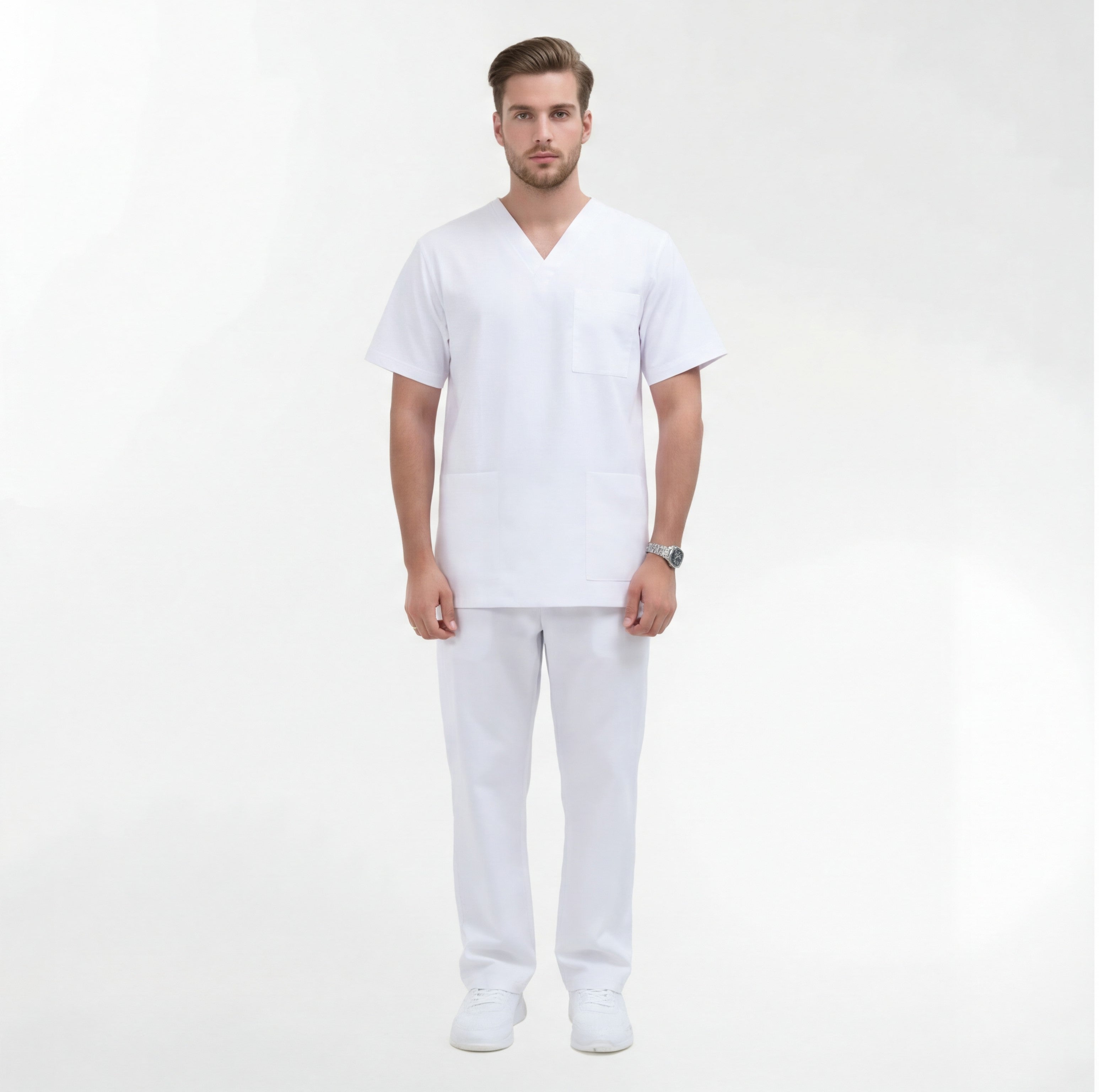 white-scrubs-uniform