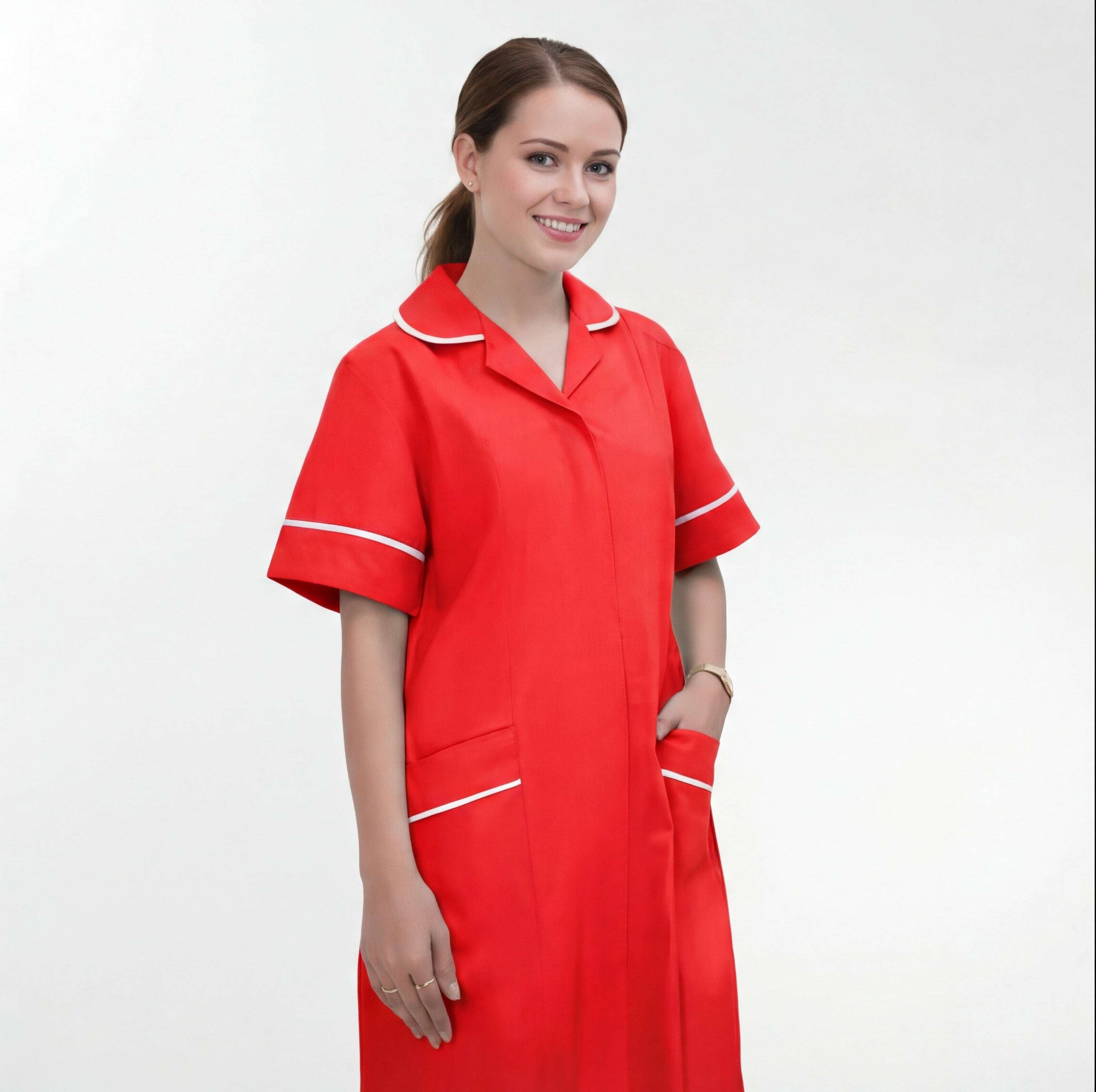 red-scrub-dresses