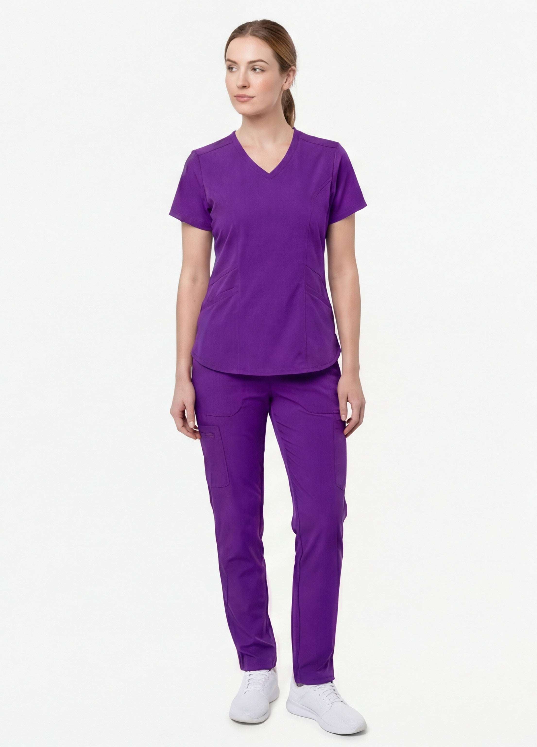 dark-lilac-medical-scrubs
