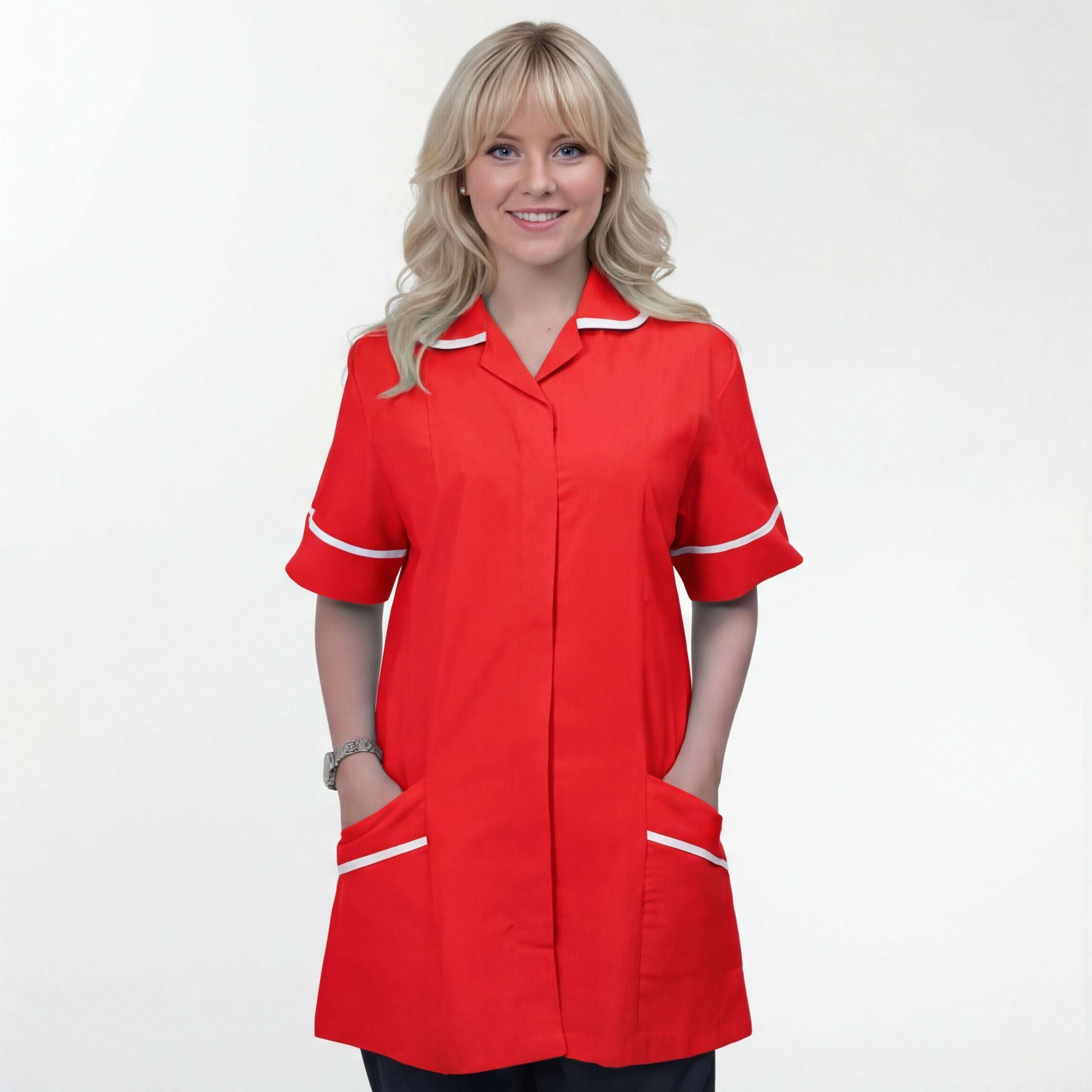 red-scrub-tops-for-women