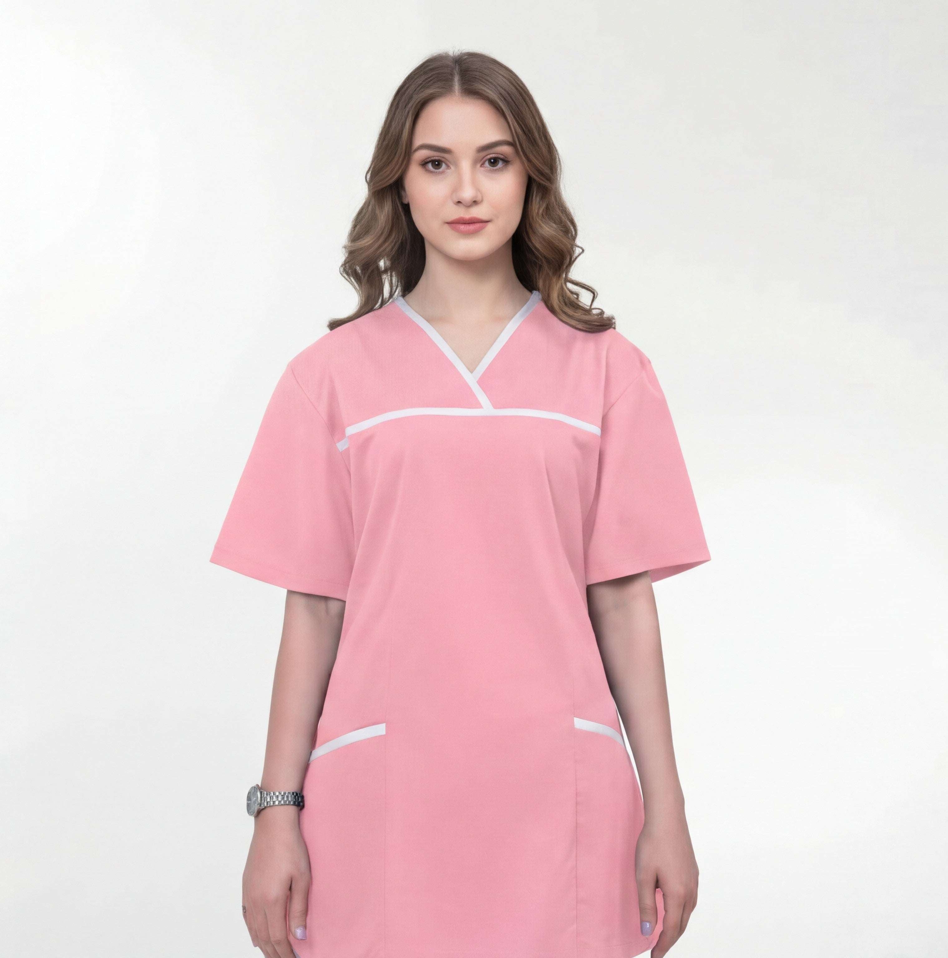 light-pink-maternity-scrub-tops