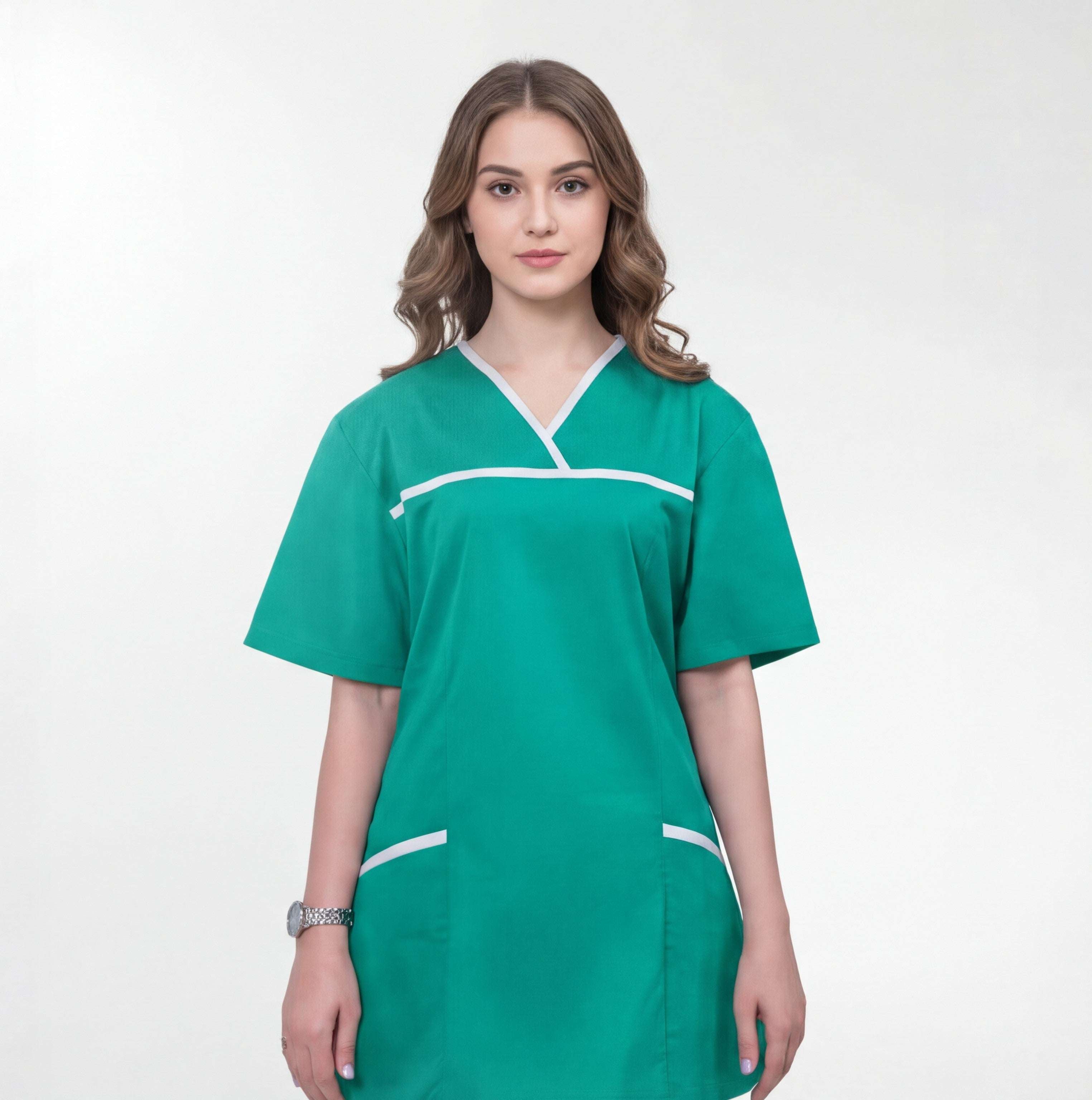 oil-green-maternity-scrub-tops
