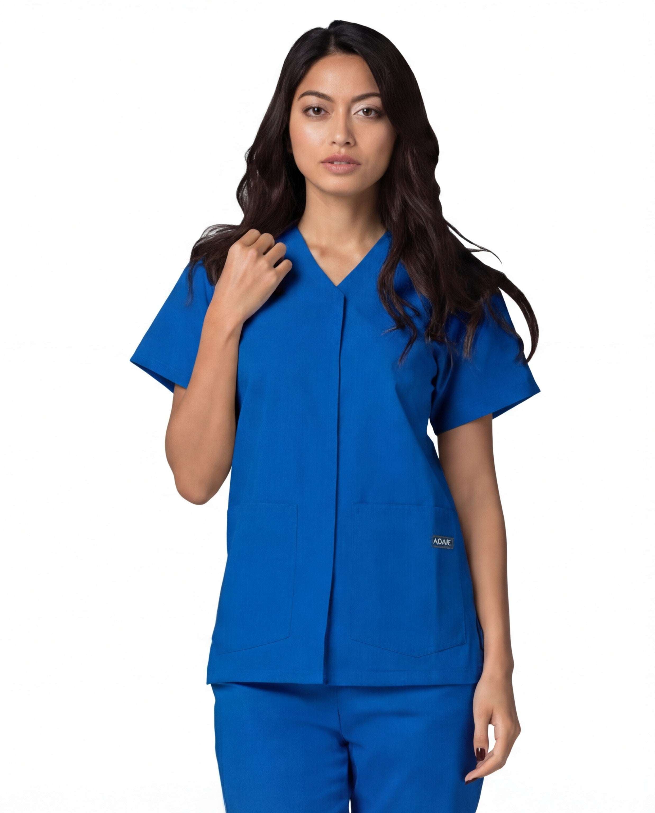 blue-scrub-tops-with-pockets-uk
