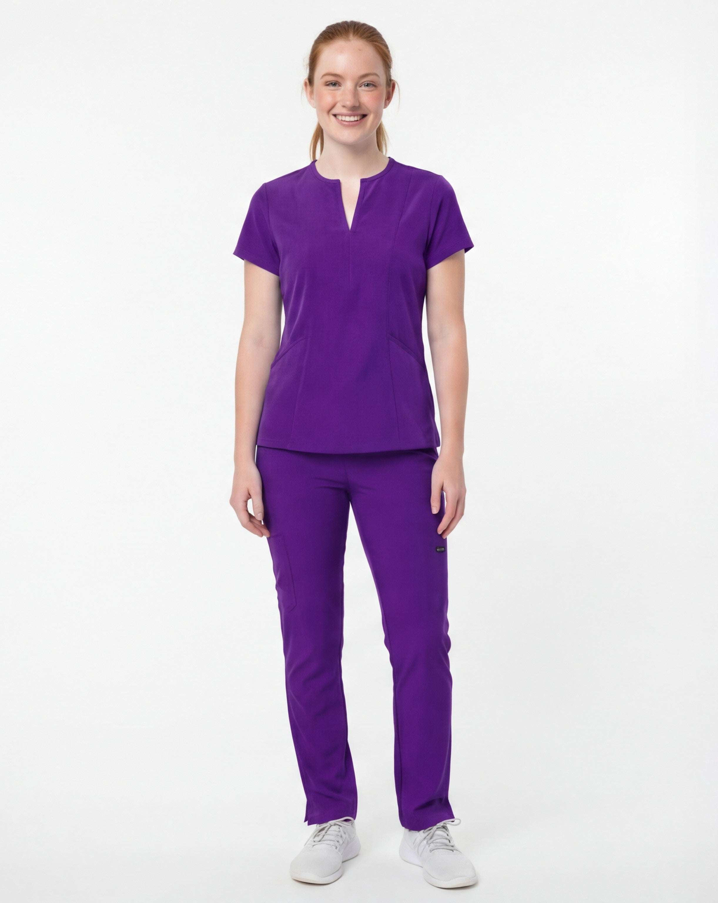 dark-lilac-nursing-scrubs
