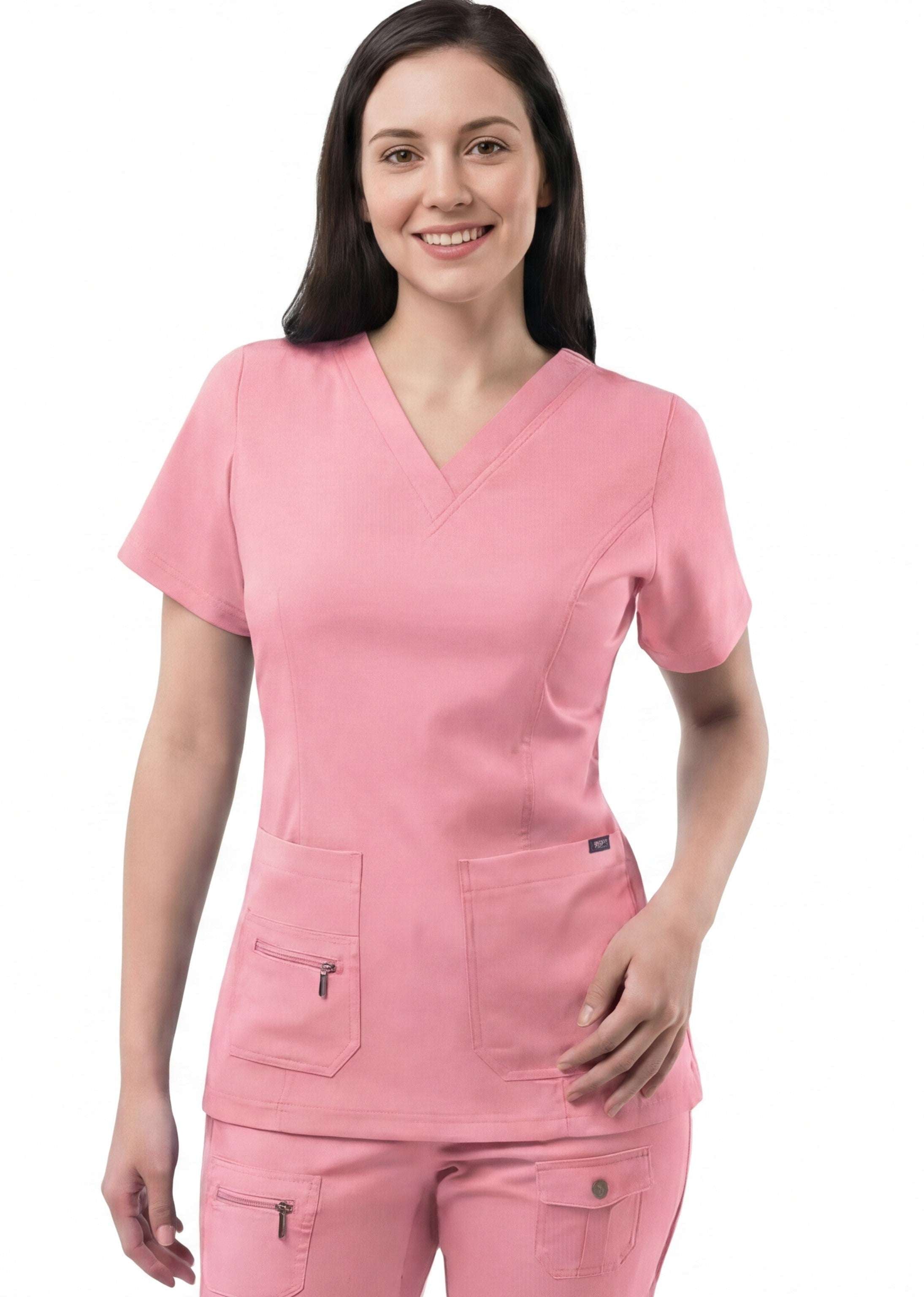 pink-nursing-scrub-tops