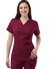 bordo-nursing-scrub-tops