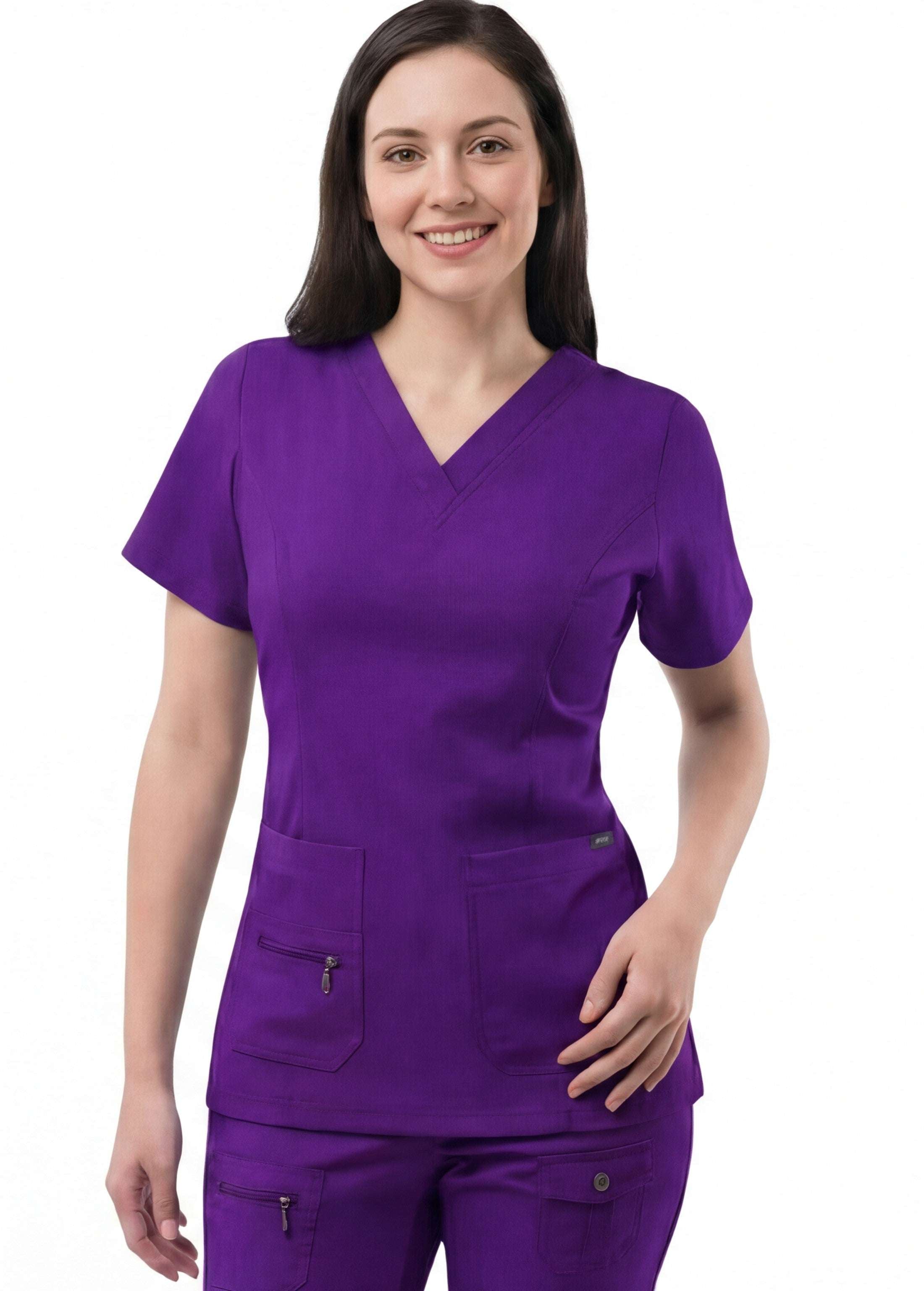 dark-lilac-nursing-scrub-tops