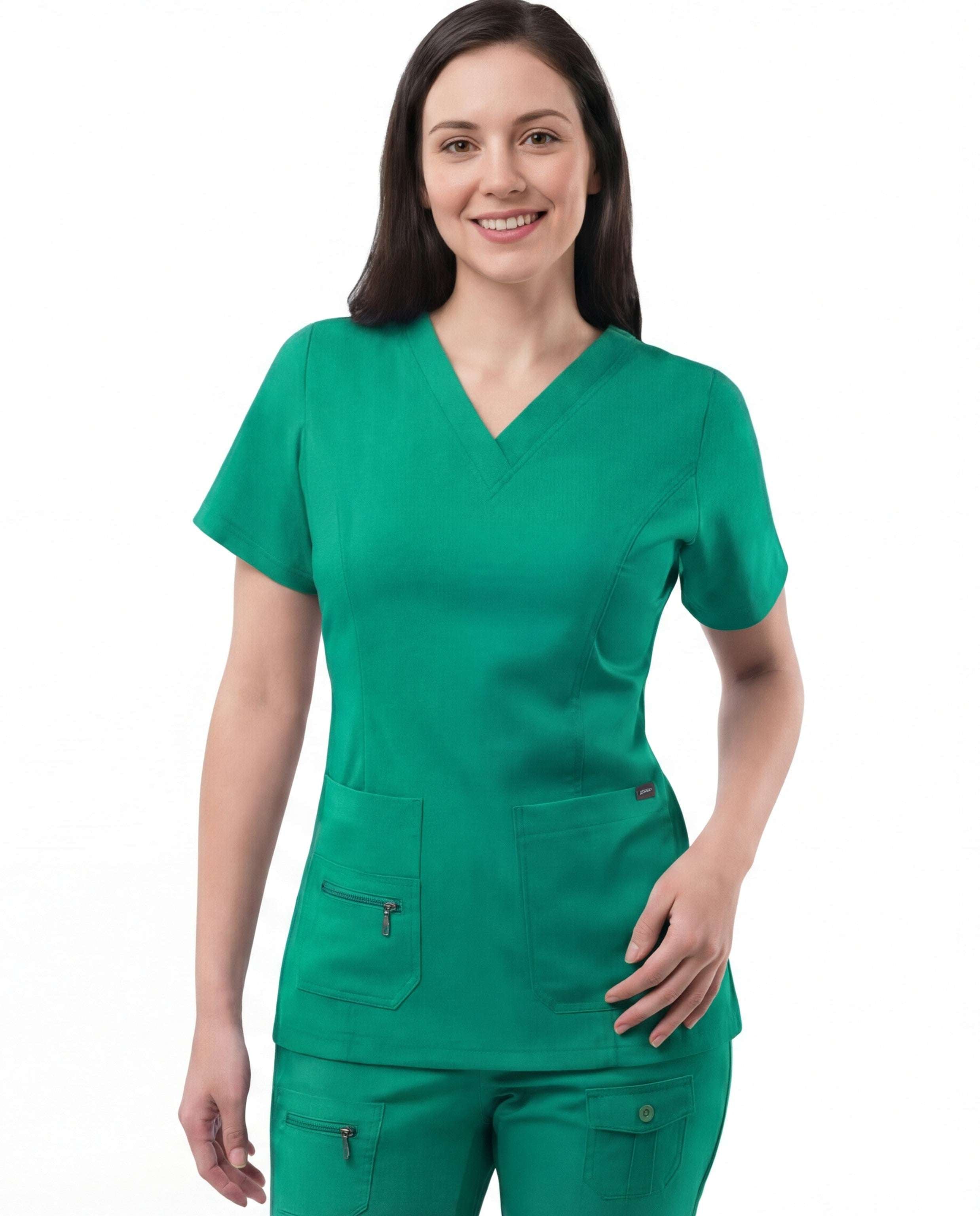 oil-green-nursing-scrub-tops