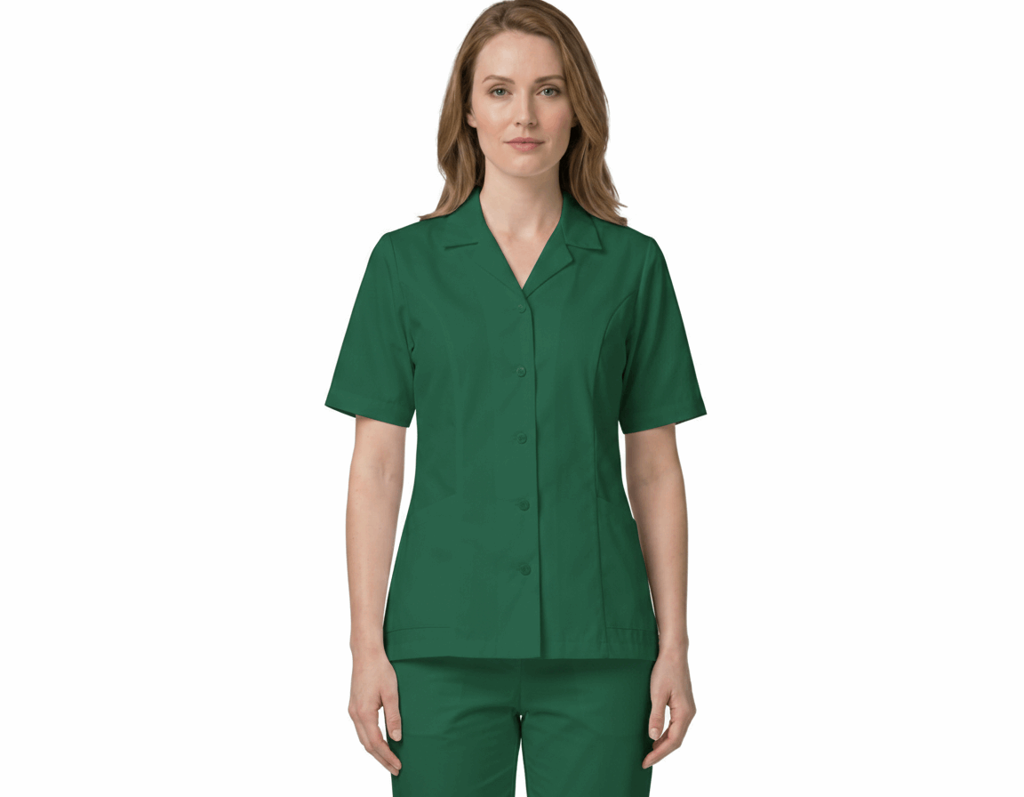 green-scrub-uniform-tops