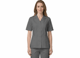 Women’s Lapel Collar Buttoned Top