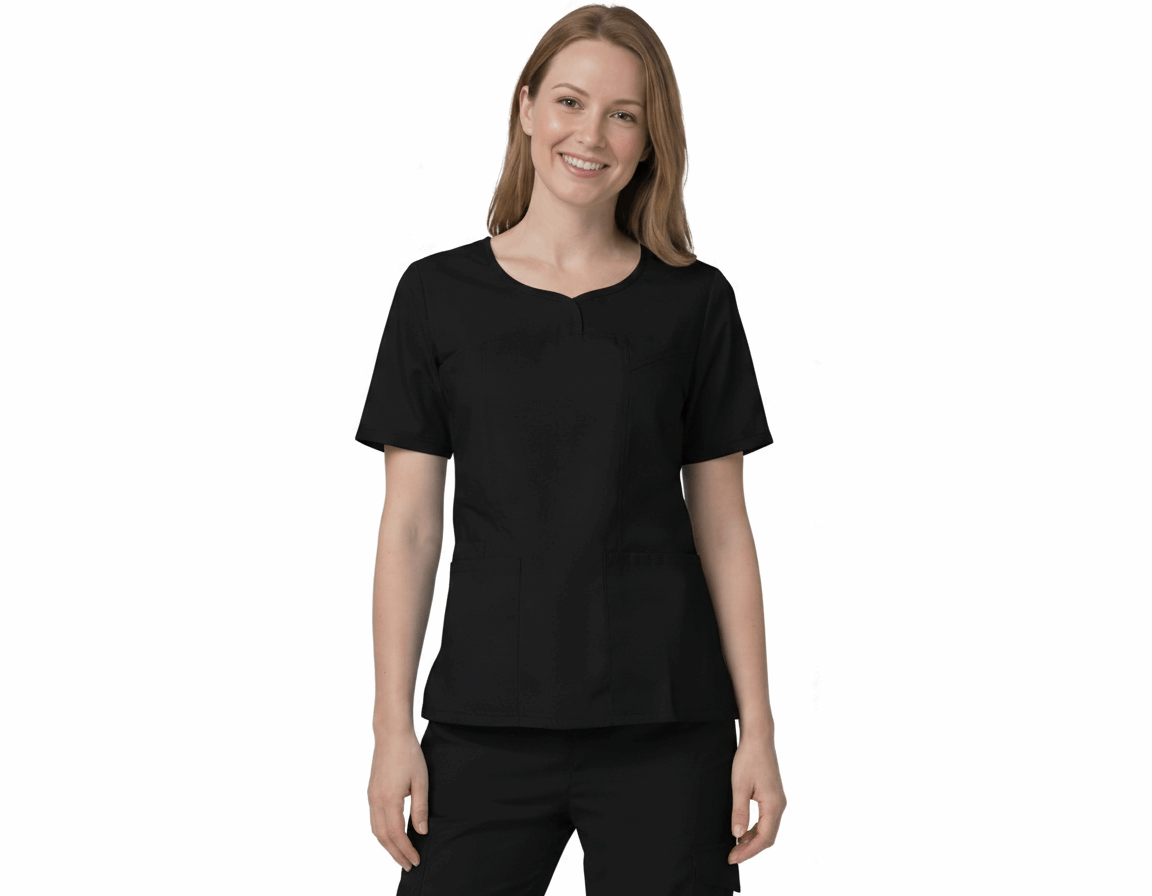 black-nurse-scrub-tops-uk