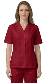 red-scrub-uniform-tops
