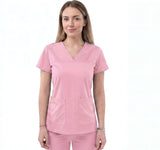 pink-maternity-scrub-tops