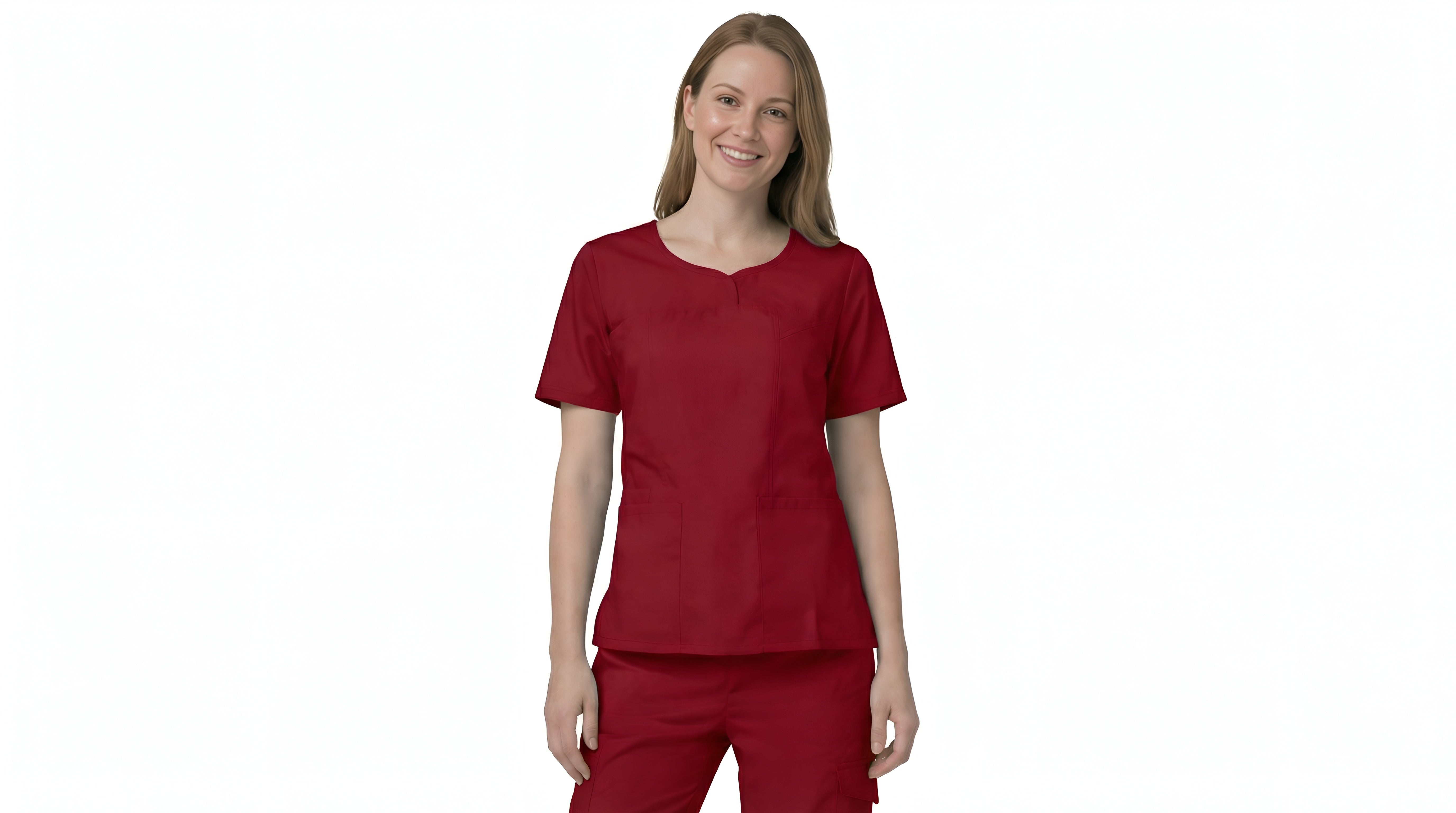 Women’s Sweetheart Scrub Top