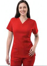 red-nursing-scrub-tops