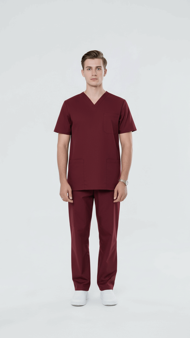 bordo-scrubs-with-pockets