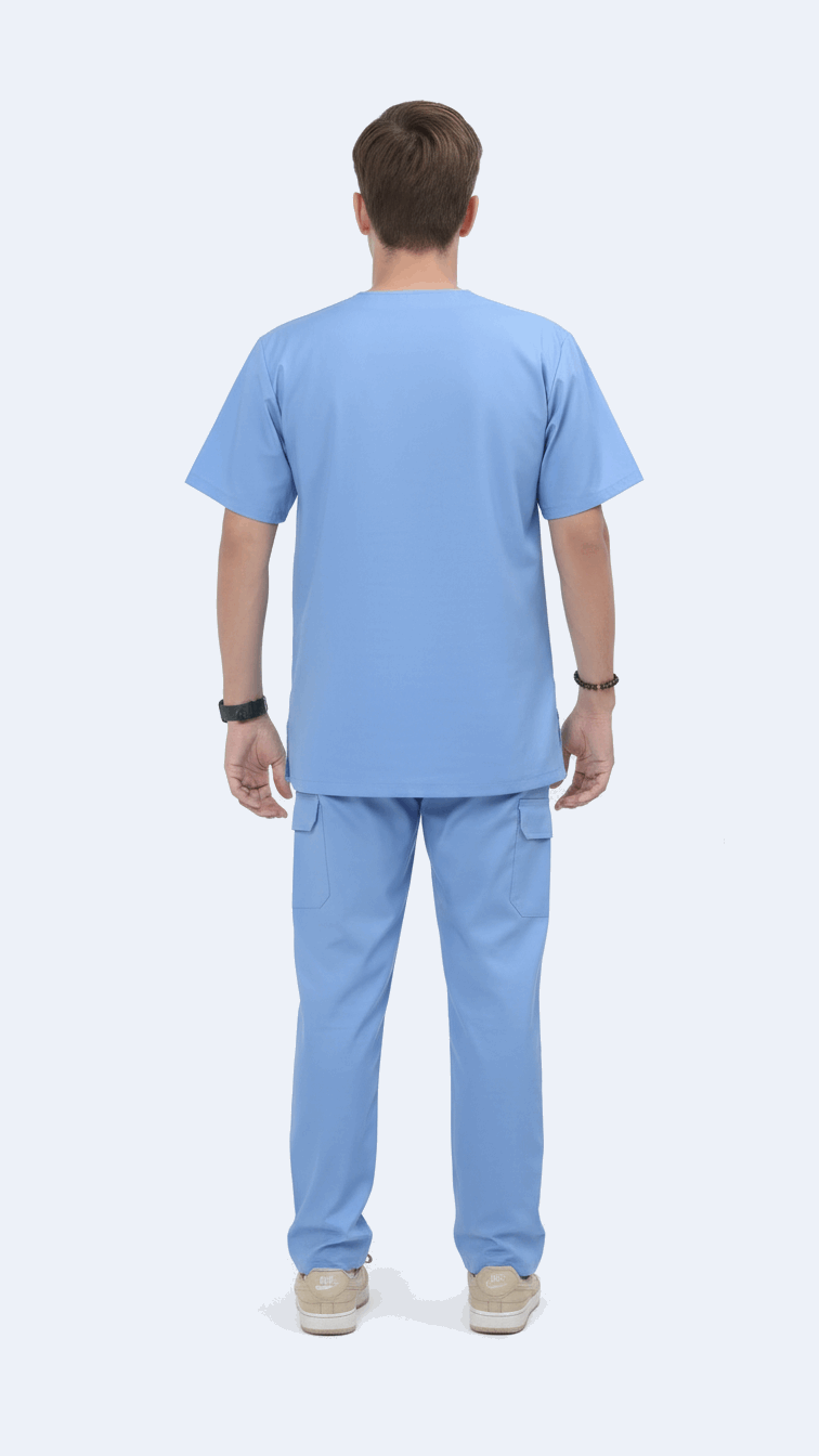 Unisex Half Sleeve Scrub Set – Comfort Fit