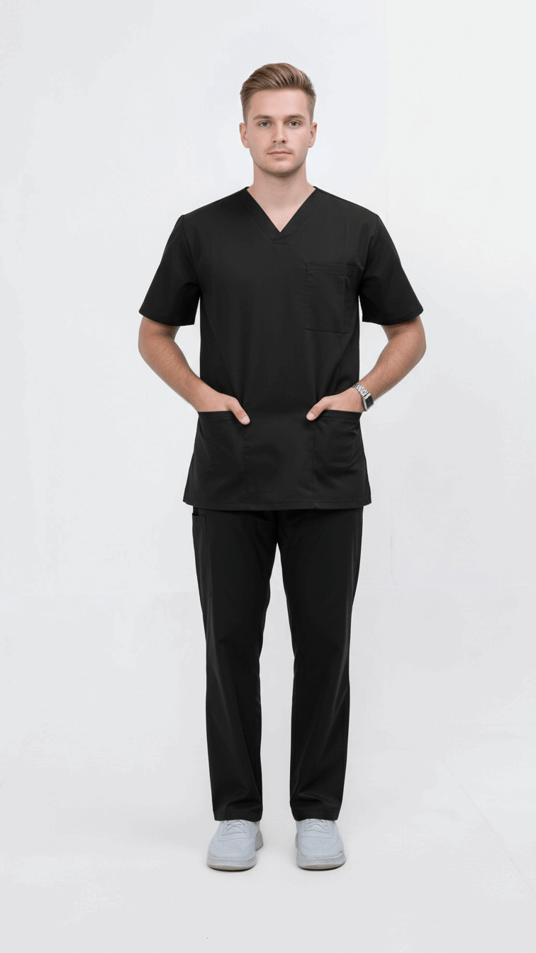 Unisex Half Sleeve Scrub Set – Comfort Fit