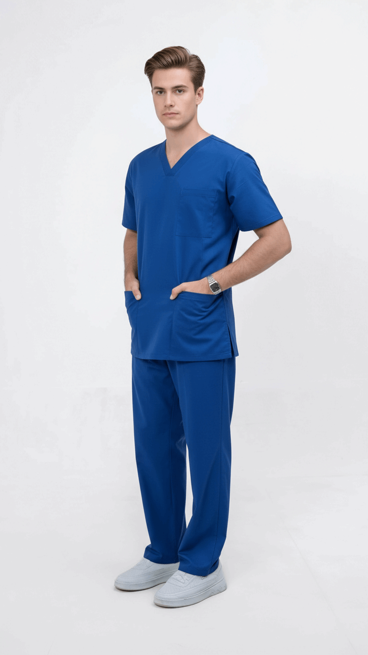 Unisex Half Sleeve Scrub Set – Comfort Fit