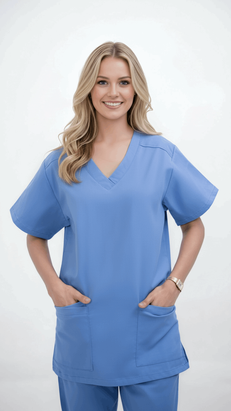 baby-blue-medical-scrubs