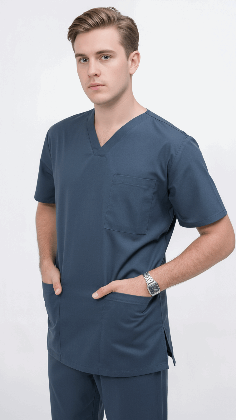 Unisex Half Sleeve Scrub Set – Comfort Fit