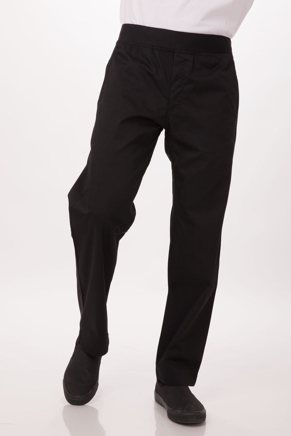 Black Chef Trousers for Kitchen Staff