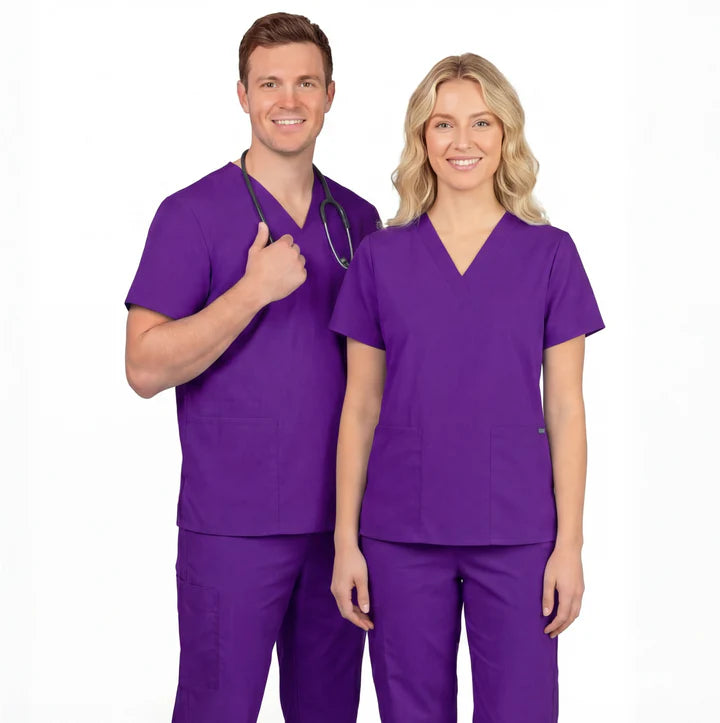 dark-lilac-medical-scrubs-uk