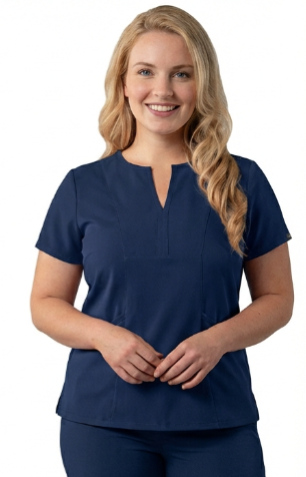 navy-scrub-uniform-tops