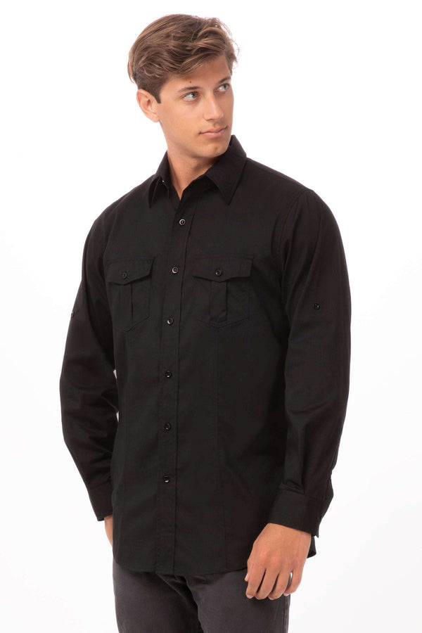 Work Shirt – Poly‑Cotton Full Sleeve
