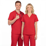 red-medical-scrubs-uk